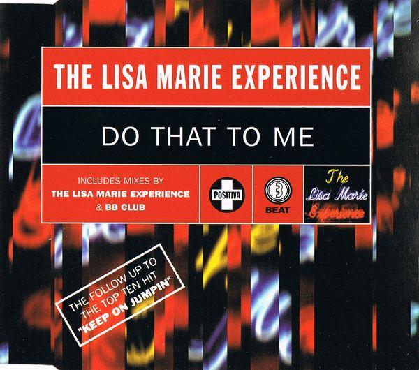 

CD LISA MARIE EXPERIENCE - Do That To Me 724388308427 Positiva, 3Beat 1996 UK Танцевальная и Электронная Б/У