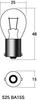 M&H Matsushima Light Bulb 12V23W Clear S25 BA15S 1 Piece