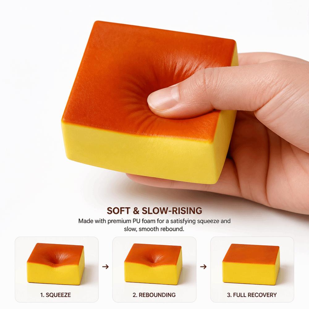 DIY Butter Cookies Slow Rebound Toys Creative Pastry Squishy Toy Children Toys