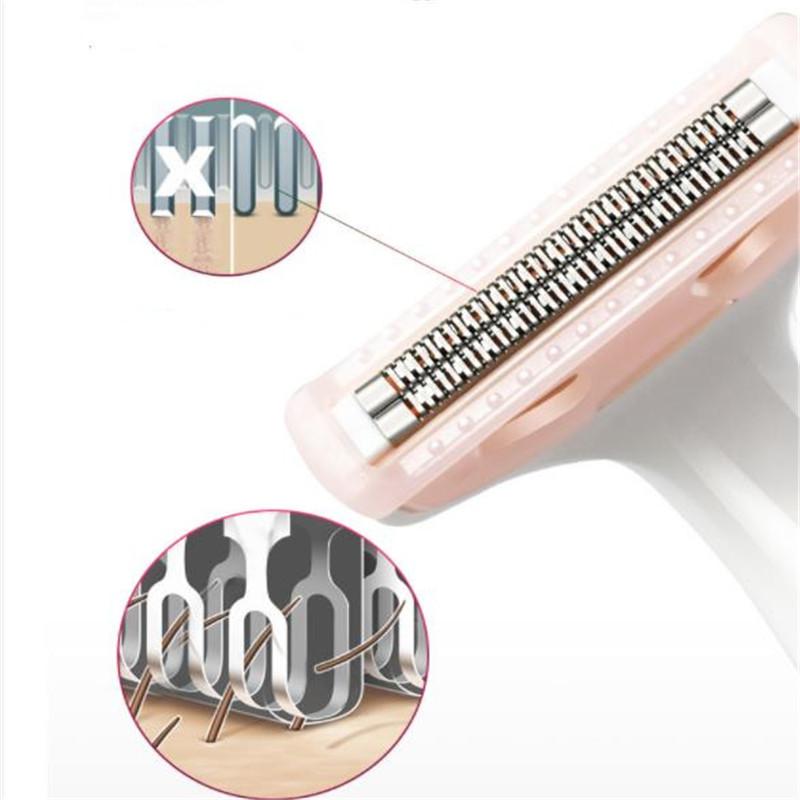 Portable Electric Body Hair Removal Girls Shaver Private Area Pubic Clipper Leg Lady Epilator Women Bikini Line Haircut Trimmer