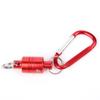Supporto di Atterraggio Magnetico Rete da Pesca a Mosca Rilascio Supporto per Rete Moschettone Magnete per Attrezzatura(Rosso)