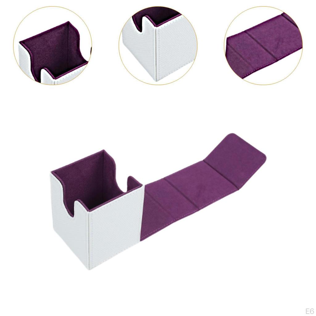 Card Deck Box Display Case Collection Container Multifunction Organizer Storage for