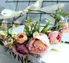 New Fashion Sweet Princess Flower Hair Wreath Floral Hairbands Beach Headband Party Boho Headbands Bridal Bridesmaid Headdress