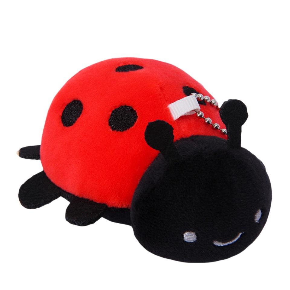 Simulationsdocka Insektsserie Plyschleksak Mantis Bi Nyckelring Ryggsäck Liten Hänge Docka