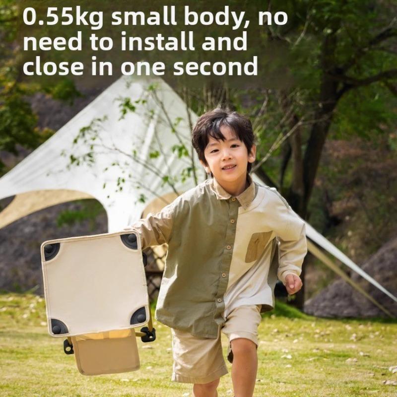 Krzesło kempingowe Przenośny składany stołek Wysoka nośność Trwałe małe krzesło Stołek wędkarski Stołek kempingowy z torbą do przechowywania