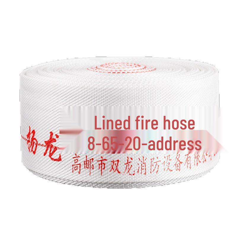 2,5-Zoll Typ 8 Hochdruck-Feuerwehrschlauch, 65 Nationalstandard, Erhältlich in 20/25 Metern, mit Polyurethan-Wasserschlauch, Tasche und Pistolenkupplung