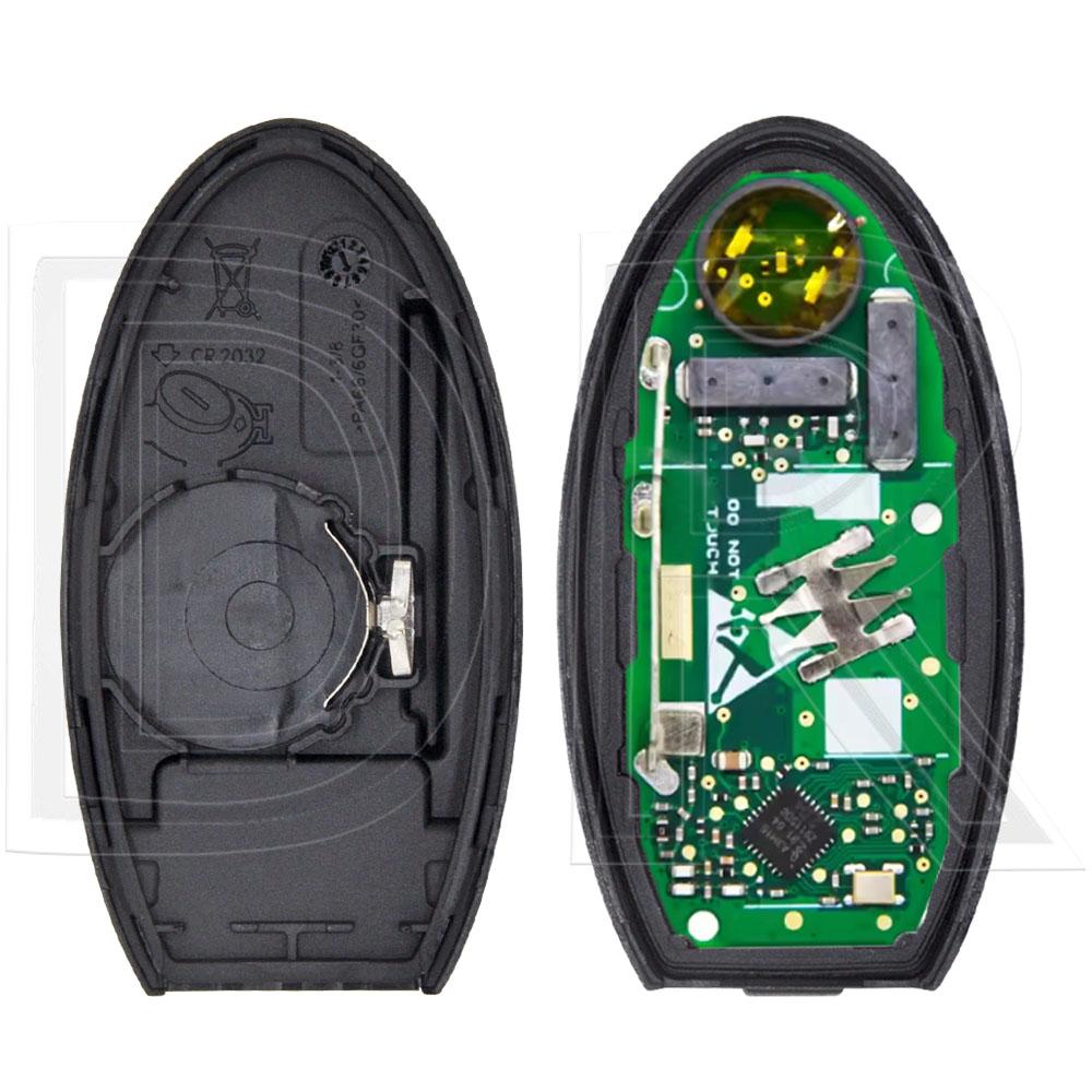Great 4A Chip 433MHz KR5TXN1 S180144500/502/503/801 With LED Car Remote Key For Nissan Rogue Kicks S Sport Altima Sylphy Versa