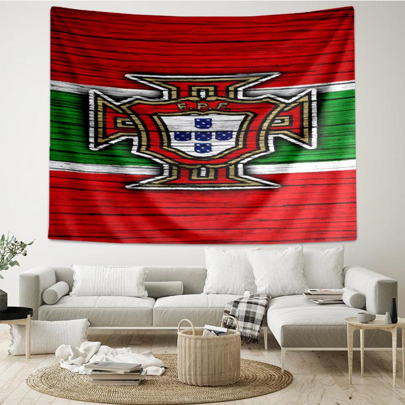 Portugal's National Emblem Tapestry Room Decoration Wall Hanging for Living Room Bedroom, dormitory, Birthday and Christmas gifts