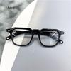 Korean Retro Glasses Frame Women Lovely Ins No Makeup Plain Glasses Men Eyewear Cute Decorative Computer Myopia Glasses