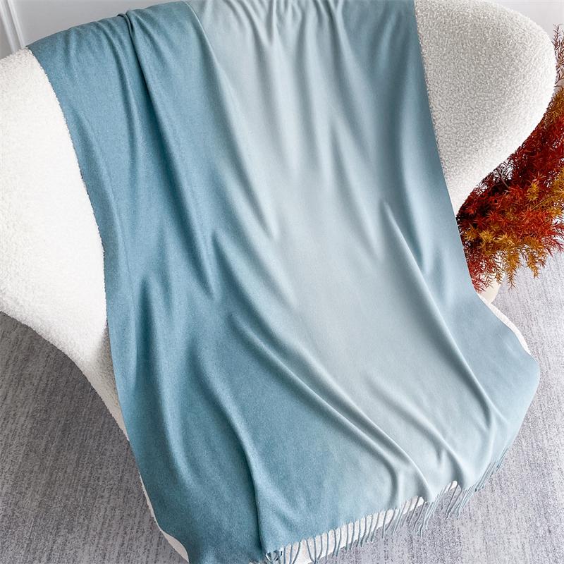 New 40 Color Winter Scarf for Women Long Warm Cashmere Scarves Hijab Solid Lady Shawl Wrap Pashmina Bandana Stoles 70X190Cm