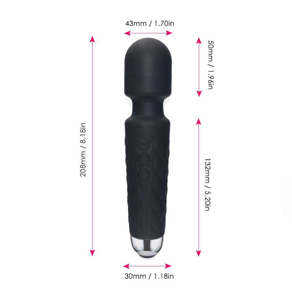 10 Geschwindigkeiten Starker Dildo AV Vibrator für Frauen Vagina Klitoris Stimulator Vibratoren Zauberstab Massagegerät Erotik Sexspielzeug für Erwachsene