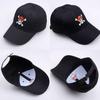 Gorra de Béisbol Bordada de Pirata One Piece Sombrero para el Sol Para Deportes al Aire Libre