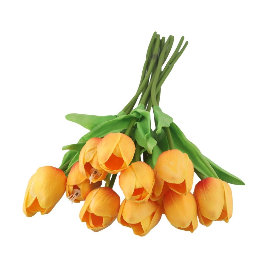 Fiori Artificiali Mini Tulipano Pianta Artificiale Decorazioni Floreali per Matrimonio