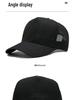 Cappello da Sole Traspirante in Rete da Uomo - Cappellino da Baseball High-Top per l'Estate con Visiera a Becco d'Anatra e Vestibilità Ampia per la Testa