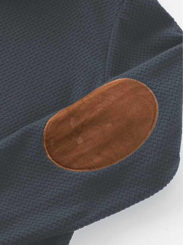 2025 Autumn/Winter Men's Outdoor Fleece Jacket with Stand-up Collar and Long Sleeves