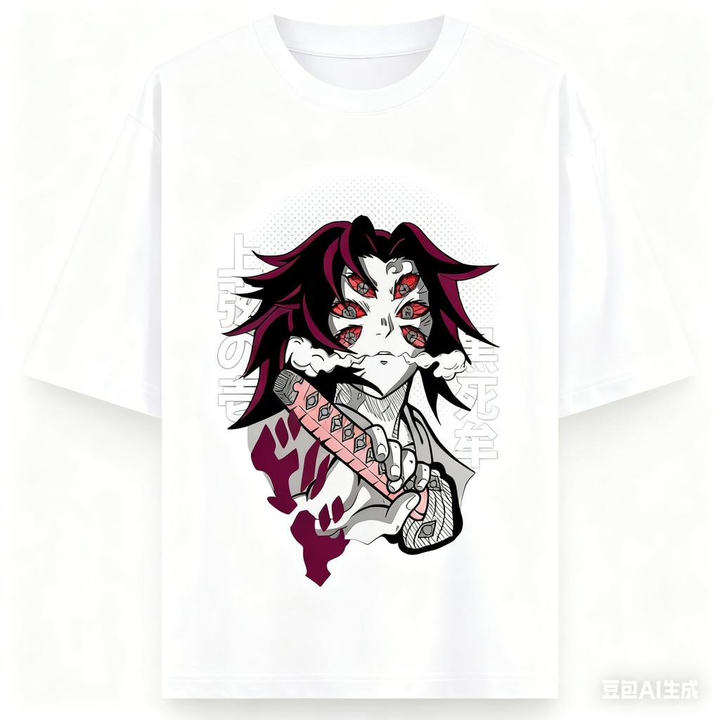 Demon Slayer Anime Printing Oversized Cotton Tshirt Men and Women Comfortable Fashion Street Y2K  Summer Short Sleeve Tshirt