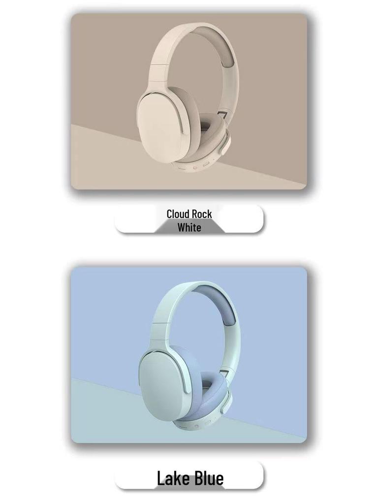 High-Quality Over-Ear Wireless Bluetooth Headphones with Type-C – New Model, Full Ear Cup Design