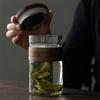 Heat Resistant Glass Tea Cup with Filter Chinese Kung Fu Tea Set Puer Flower Tea Mugs Household Transparent Convenient Teaware