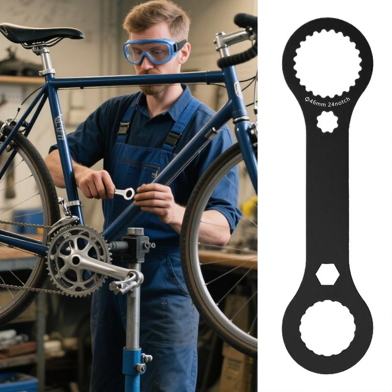Bb Wrench Multifunctional Bb Wrench Maintenance Tool Crank Repair Accessories Double-End Spanner For Adults Enthusiasts