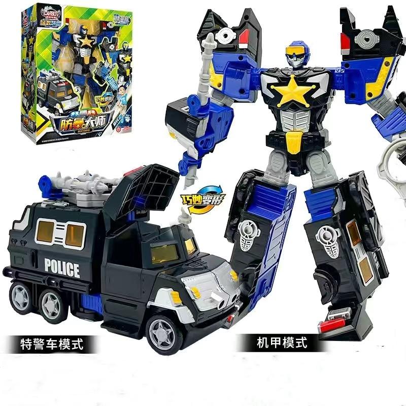 Hello Kabouter Transformer RICOSP AIENT Mechanical vehicle Car robot Rescue alliance Transformer car action figure Toy