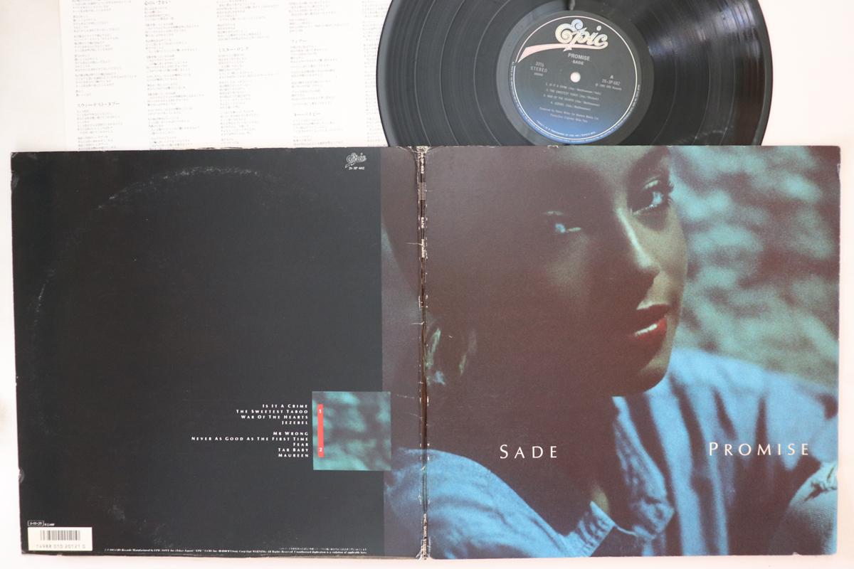 

LP Record SADE - Promise 283P682 EPIC 1985 Japan Soul/Funk Used