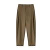 Fashionable Winter Harem Pants for Women Loose Fit Woolen Trousers