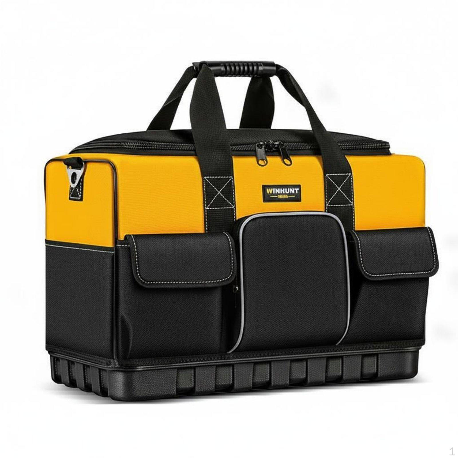 Electrician Tool Bag WearResistant Oxford Cloth Carrier Multiple Pockets for Electricians,