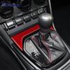 For Subaru BRZ Toyota GR86 2025 2025 2025 2025 2025 Real Soft Carbon Fiber Sticker LHD RHD Center Console Shift Panel Trim