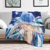 hitomi no jyunin Throw Blanket Cozy Throw Blanket Birthday Gift for Him Her