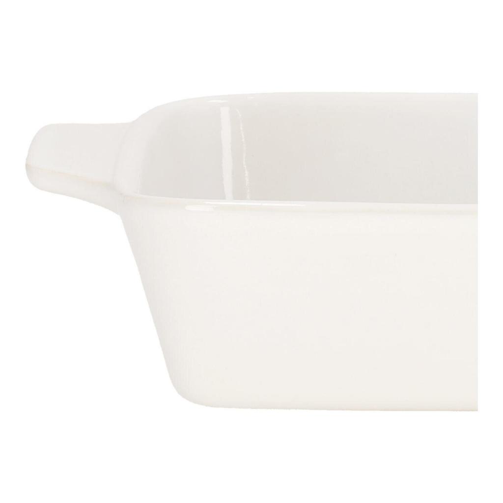 Mazzoni 31Cm White Baking Dish With Handles
