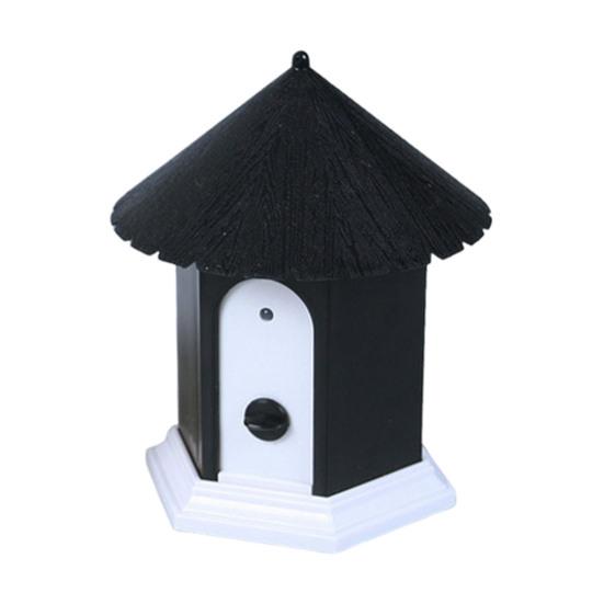 Dog Ultrasonic Bark Control Device Adjustable House Shape Pet Anti-Barking Device