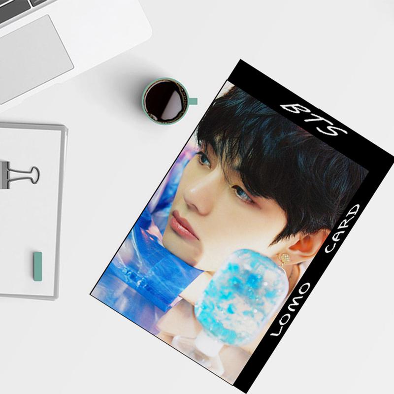 Pocztówka BTS Karta LOMO 30 sztuk w pudełku Plakaty Zestaw pocztówek pamięciowych Kartki z życzeniami Pocztówki prezentowe