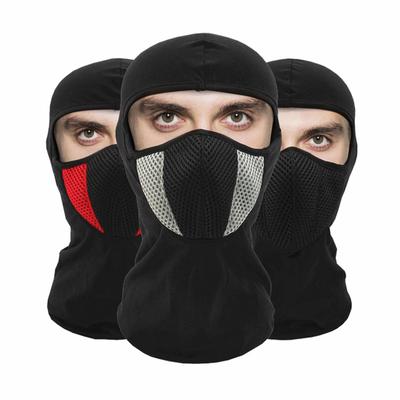 Motorcycle Bicycle Breathable Full Face Balaclava Outdoor Cotton Headgear Liner Shield Helmet  Neck Full Facemask