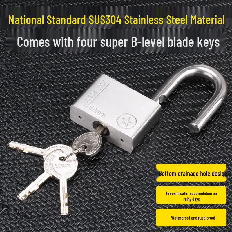 Dayuan 30mm Short Shackle Stainless Steel Padlock