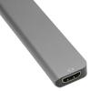 USB C Hub 7 in 1 Multiport Aluminum Alloy HD USB C to 4K 30HZ HD Multimedia Interface Ethernet to Usb Adapter