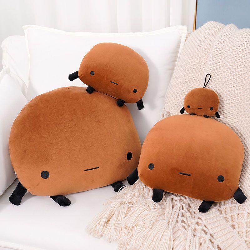 Trending Must-Have Hot Item Cute Soft Sad Potato Pillow Plush Toy Doll Sofa Soft Cushion Warm Pillow Suitable For Gift Giving