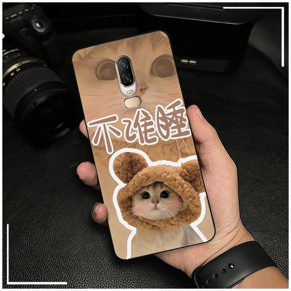 Full wrap Soft case Phone Case For OnePlus 6/1+6 Graffiti Fashion Design Phone Pouch Anti-knock TPU Couple Waterproof