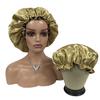 Custom Silk Sleeping Bonnets Double Layer Reversible Hair Bonnet for Men