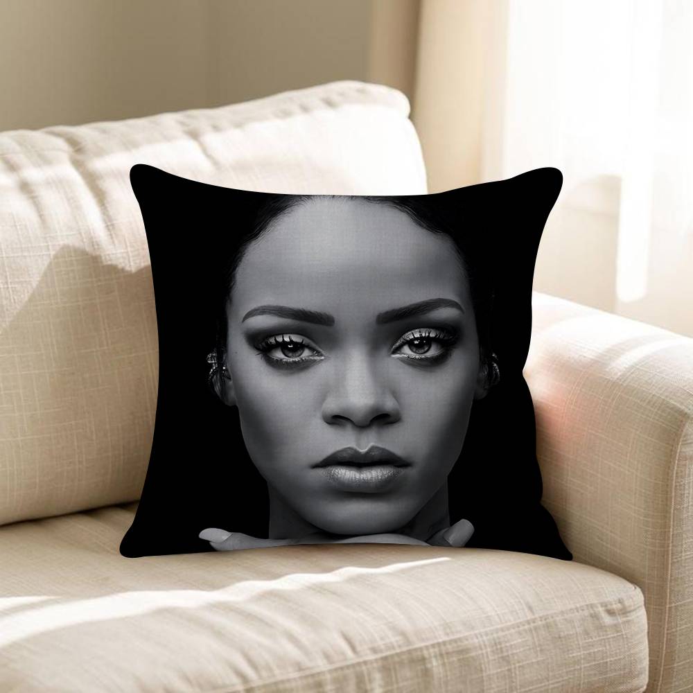 Hot Singer RRihannas 4545cm Cushion Cover Pillow Cover Decor Pillowcase Home Pillowcase For Couch Pillow