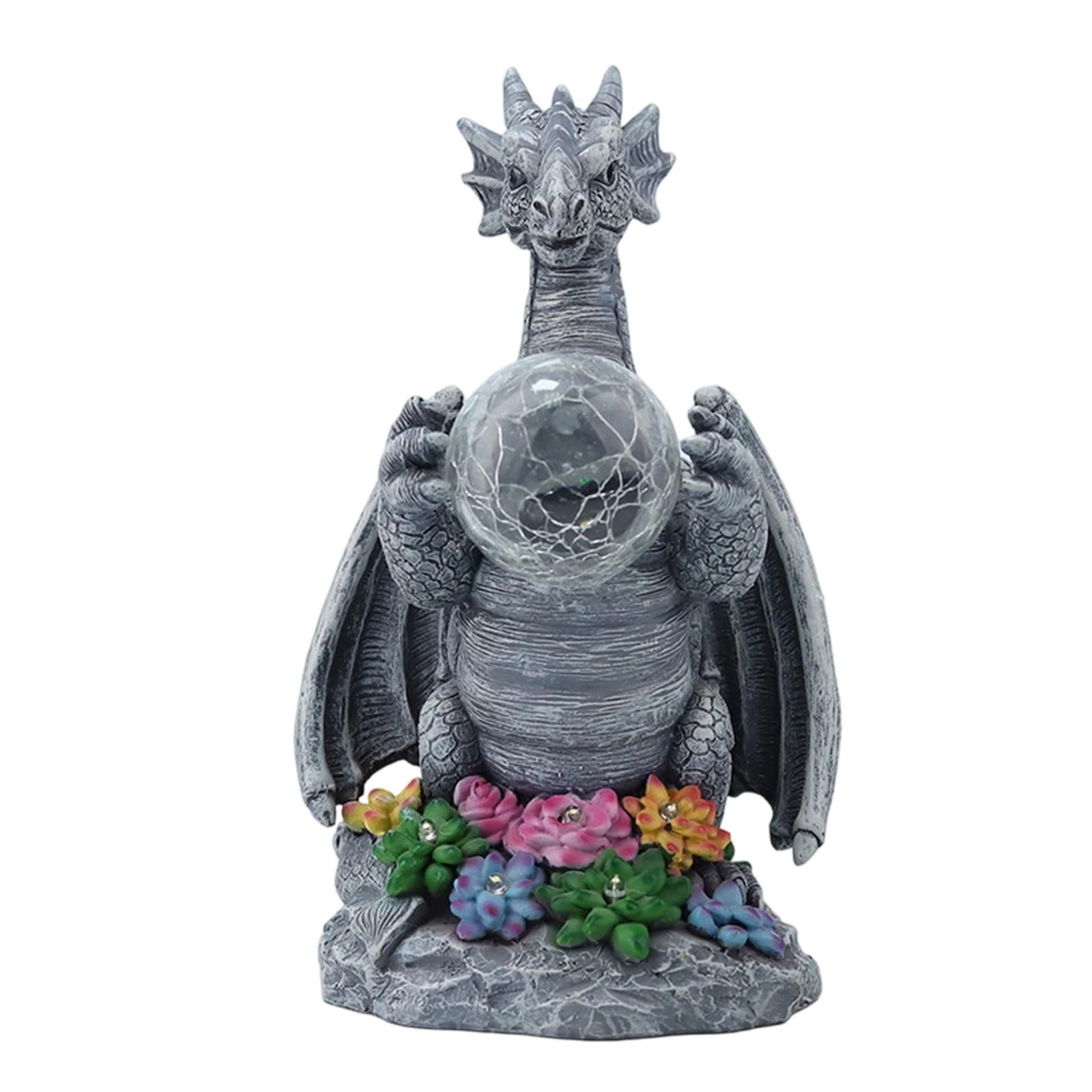 Garden Decoration - Western Holding Resin Statue for Outdoor Patio, Yard, One Size