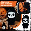 3D Printed Halloween Decorations, Party Ornaments, Simulated Pumpkin Grim Figurines, Cute Grim Keychain Toy Ornaments