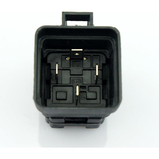 DC 12V 40A Universal Car Vehicle Waterproof Sealed Integrated Relay Kit & Base (4-Pin Relay)