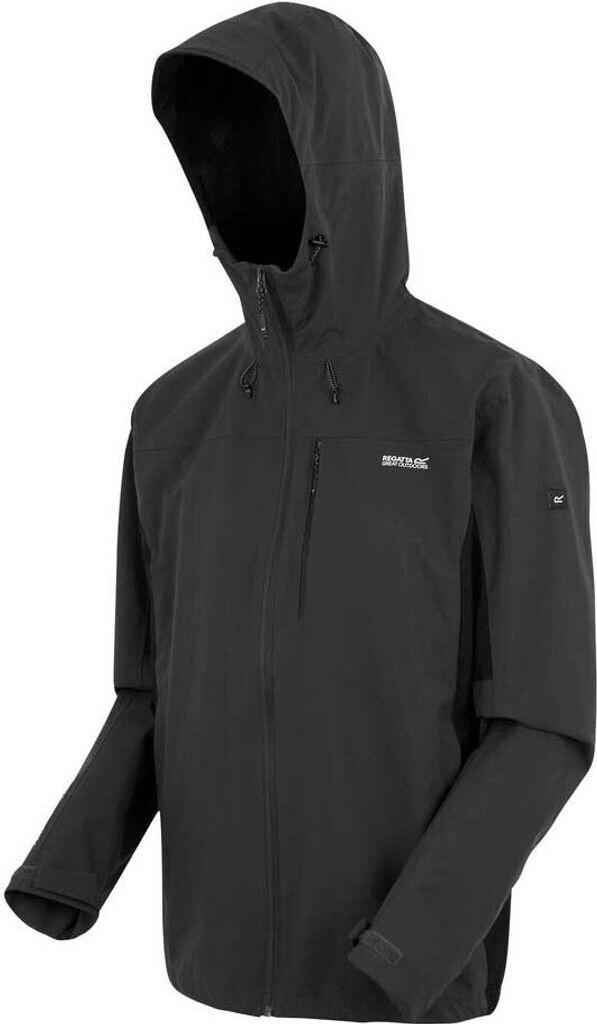 Куртка Regatta Birchdale II водонепроницаемая куртка для мужчин (RMW415) темно-серый/черный