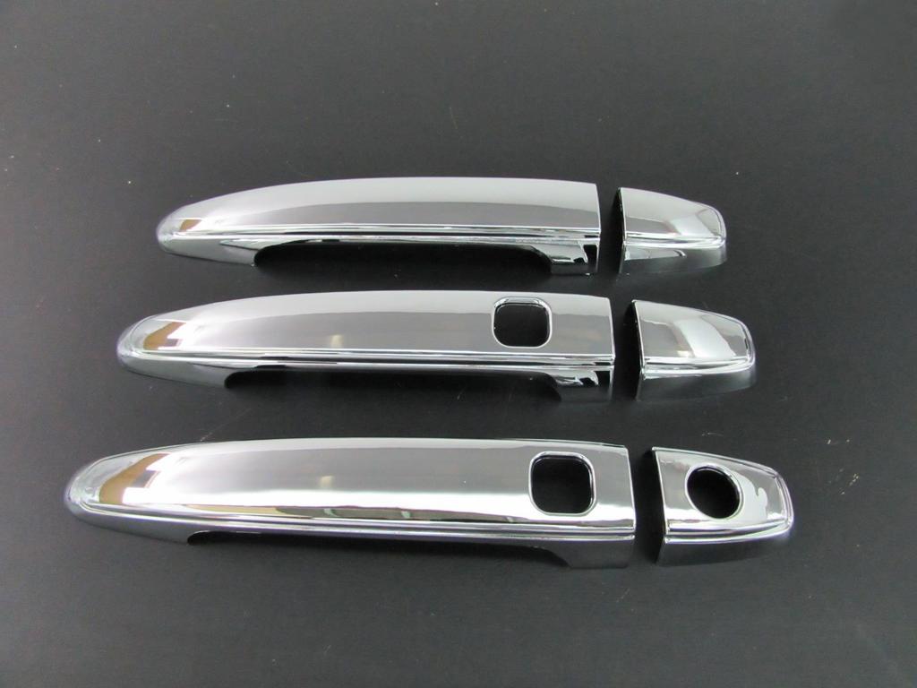 BRIGHTZ Chrome Door Handle for Nissan Porte and 145 NCP Cover, W-Type, 140, 141, (WISH-NOBU-FS-A1B1C1D2E1) (NSP140, NCP141, NCP145, NSP, 42)