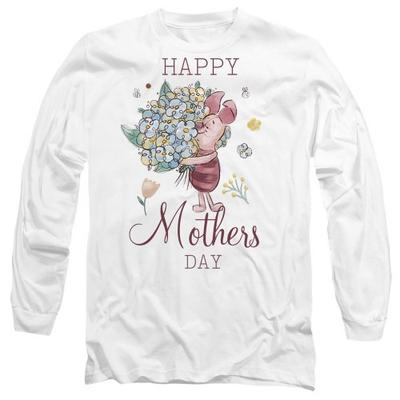 Winnie the Pooh Unisex Adult Happy Mothers Day Piglet T-Shirt