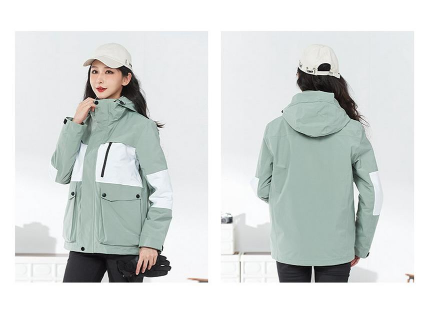 2025 Unisex Windproof & Waterproof 3-in-1 Outdoor Jacket with Detachable Liner