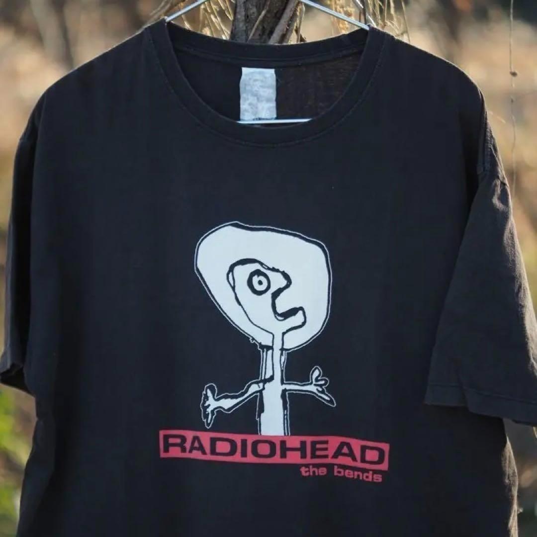 Radiohead The Bends T-Shirt Size XL Black 90s Vintage AN67691 XXL