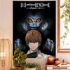 Anime Death Note Poster Manga Dragon Cartoon Tapestry Art SciFi Room Decor Wall Hanging for Bedroom Living Room Dorm Design