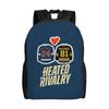 Heated Rivalry Casual Backpack Durable Student Hiking Travel Canadian BL Daypack for Men Women Laptop Canvas Bags