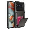 Flip-Portemonnaie Kartensteckplatz Stoßfeste Handyhülle aus Hart-PC + Weich-TPU für Google Pixel 9 9Pro 9ProXL 10 10Pro Pro XL Pixel10 Rückseite